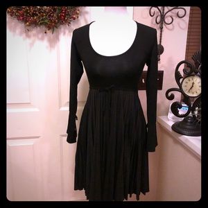 Morgan Paris Made In France Black Midi Dress